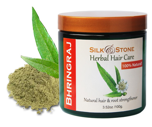 Silk & Stone 100% Natural Bhringraj Powder Silk & Stone 100% Natural Bhringraj Powder
