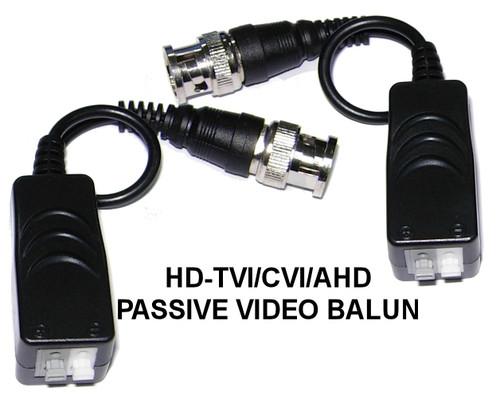 Single Channel HD TVI/CVI/AHD Balun Video Transmitter & Receiver 12V 24V DC-AC Single Channel HD TVI/CVI/AHD Balun Video Transmitter & Receiver 12V 24V DC-AC