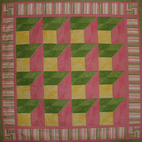 Attic Window! A block from the 2012 Mystery Quilt repeats to make this beautiful quilt.