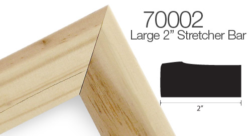 Solid Wood Canvas Stretcher Bar Frame