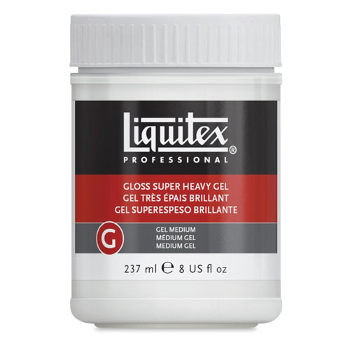 8 fl. oz Liquitex Gloss Super Heavy Gel Medium 8 fl. oz Liquitex Gloss Super Heavy Gel Medium