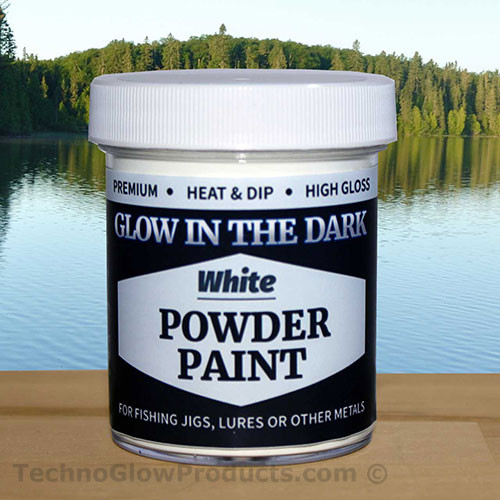 White Glow in the Dark Powder Paint White Glow in the Dark Powder Paint