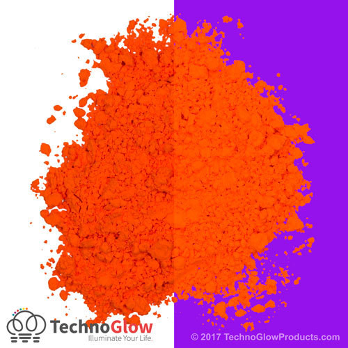 Firehouse Orange Fluorescent UV Powder Firehouse Orange Fluorescent UV Powder
