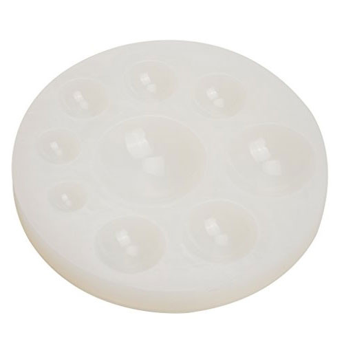 Silicone Round Gem Jewelry Tray Mold Silicone Round Gem Jewelry Tray Mold