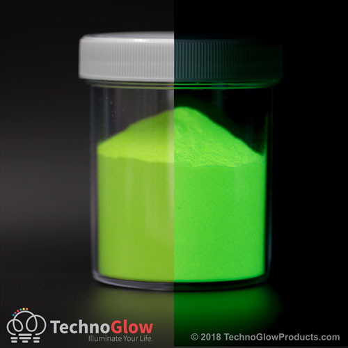 Chartreuse glow powder Chartreuse glow powder