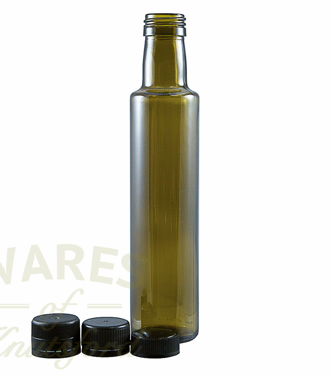 Download 250ml Glass Oil Bottles - Green Glass Dorica Bottle