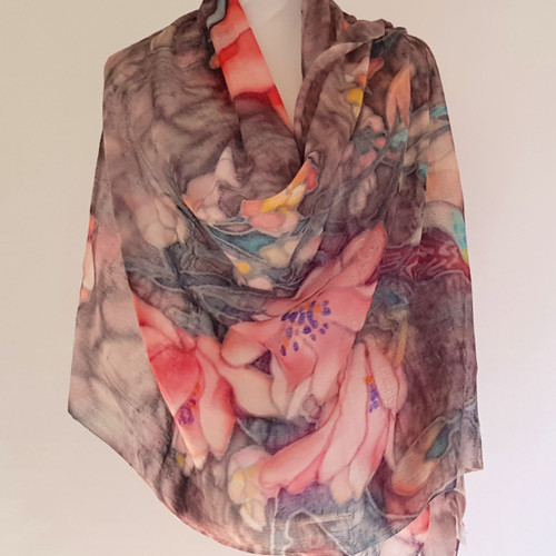 Healing shawl - magnolia