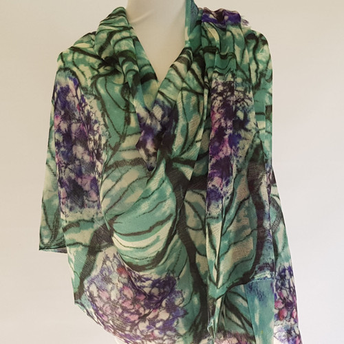 Healing Shawl - Hydrangea