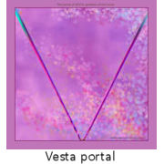 Vesta, Ascended Master portal print
