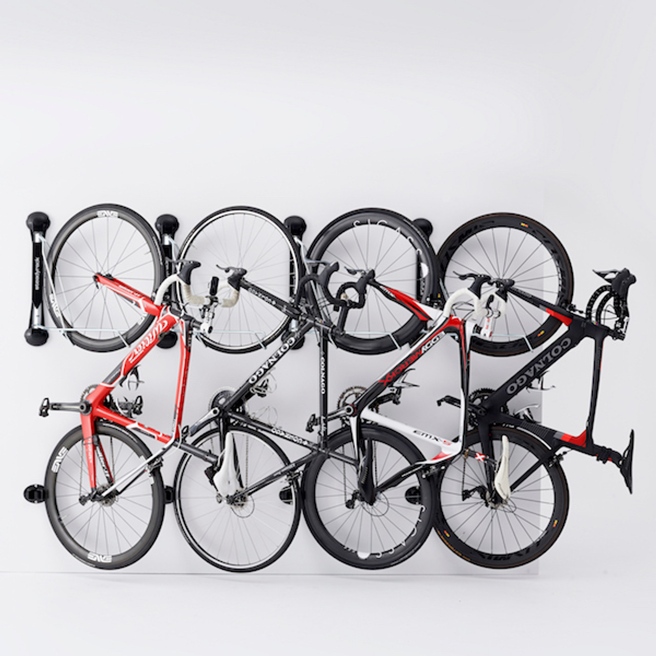 Compact Vertical Bike Rack | Wall Mount - StoreYourBoard.com
