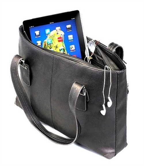 Sleek CCW Laptop Tote with Holster