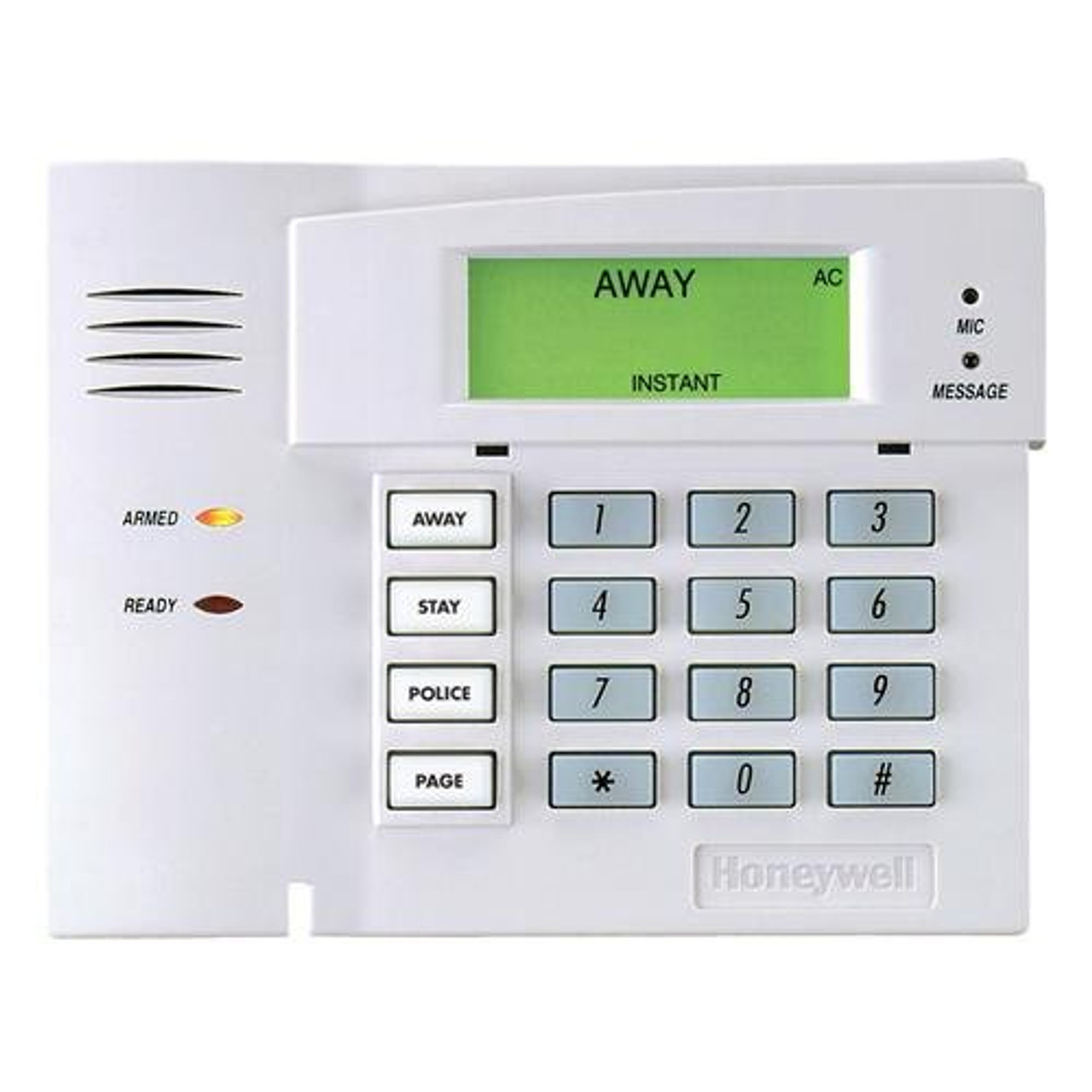 honeywell alarm keypad