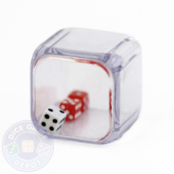 Triple Dice - 2 red 1 white Triple Dice - 2 red 1 white