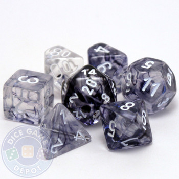 7-piece Nebula dice set - D&D dice 7-piece Nebula dice set - D&D dice