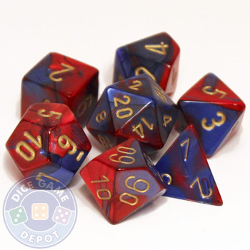 7-piece Gemini dice set - D&D dice 7-piece Gemini dice set - D&D dice