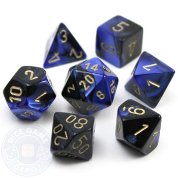 7-piece Gemini dice set - D&D dice 7-piece Gemini dice set - D&D dice