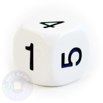 20mm d6 - Numbers 1-6 20mm d6 - Numbers 1-6