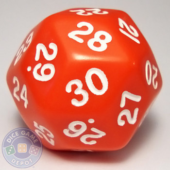 d30 - Opaque Red d30 - Opaque Red