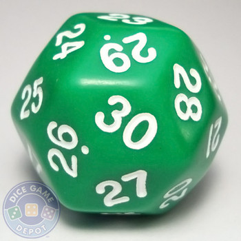 d30 - Opaque Green d30 - Opaque Green