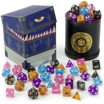 Cup of Wonder - Five 7-piece Dice Sets Cup of Wonder - Five 7-piece Dice Sets
