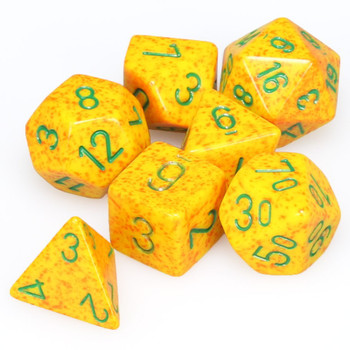 Speckled Lotus dice set Speckled Lotus dice set