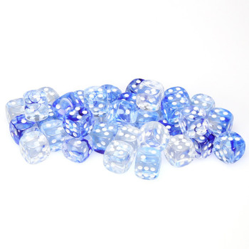 12mm Nebula Dark Blue dice - Set of 36 12mm Nebula Dark Blue dice - Set of 36