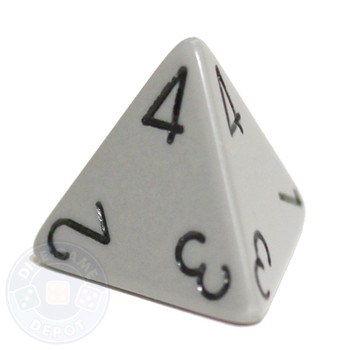 d4 - Opaque Gray - Top-read d4 - Opaque Gray - Top-read