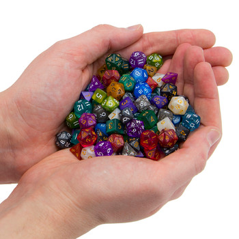 Halfling's Haversack: 140 Mini Polyhedral Dice in 20 Complete Sets Halfling's Haversack: 140 Mini Polyhedral Dice in 20 Complete Sets