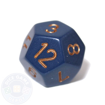 12-sided dice - Dusty Blue 12-sided dice - Dusty Blue
