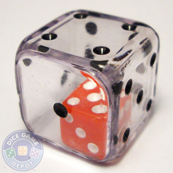 Double Dice - Clear Double Dice - Clear