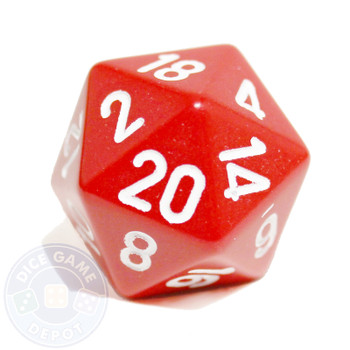 20-sided dice - Red 20-sided dice - Red