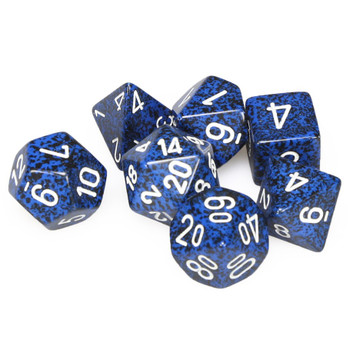 Speckled 7-piece D&D Dice Set - Stealth Speckled 7-piece D&D Dice Set - Stealth