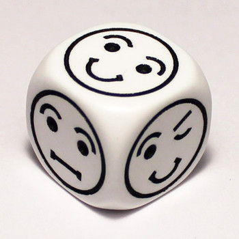 Smiley face dice Smiley face dice