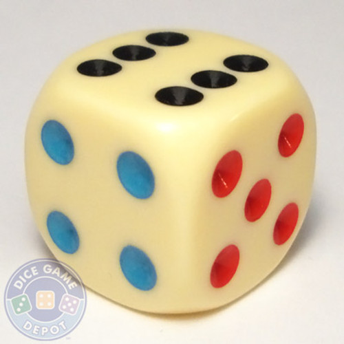 Michigan RedEye Dice 19mm d6 Dice Game Depot