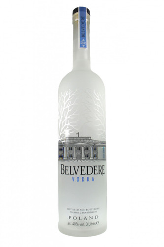 Belvedere Vodka 3 litre Up-lighted Illuminated Vodka Bottle