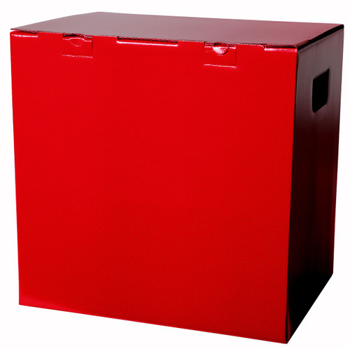 12 Bottle Wine Gift Box Red
