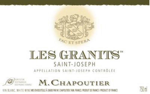 Saint Joseph Blanc Les Granits 2012