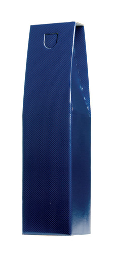 1 Bottle Wine Gift Box Blue