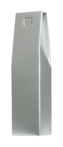 1 Bottle Wine Gift Box Silver