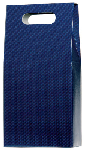 2 Bottle Wine Gift Box Blue