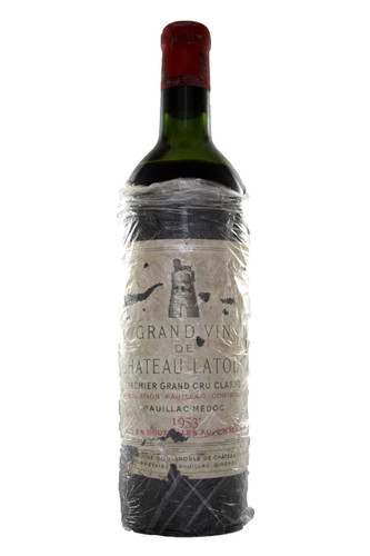 Chateau Latour 1953 Bottle No.1