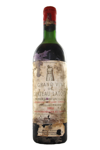 Chateau Latour 1962 Bottle No. 4