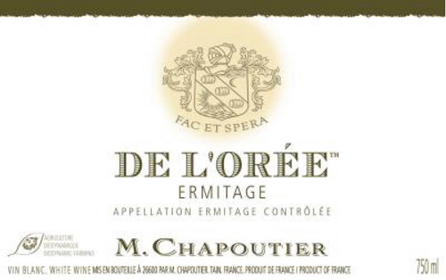 Ermitage Blanc De L Oree 2013 M Chapouter