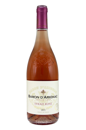 Baron D' Arignac Syrah Rose 2015
