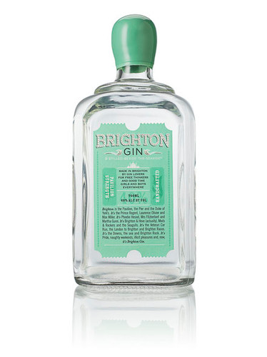 Brighton Gin distilled beside the seaside, is made with 100% British organic wheat spirit, super smooth.