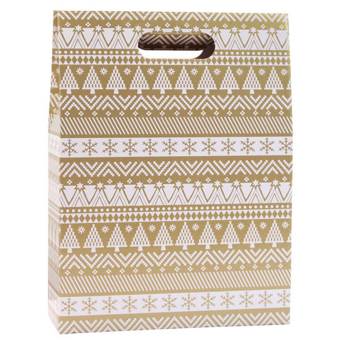 3 Bottle Wine Gift Box Christmas Jumper Design