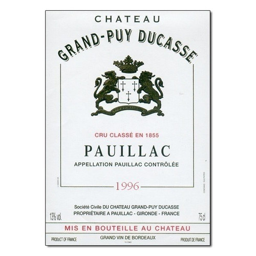 Chateau Grand Puy Ducasse 2017