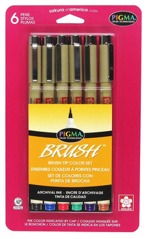 BRUSH 6 PC SET - ASST BRUSH 6 PC SET - ASST