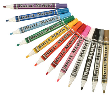 Brite Mark Liquid paint marker Black medium tip Brite Mark Liquid paint marker Black medium tip