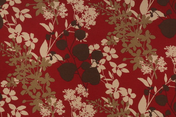 Discount Fabric Richloom Solarium Indoor Outdoor Montefleur Sangria Floral 20NN Discount Fabric Richloom Solarium Indoor Outdoor Montefleur Sangria Floral 20NN